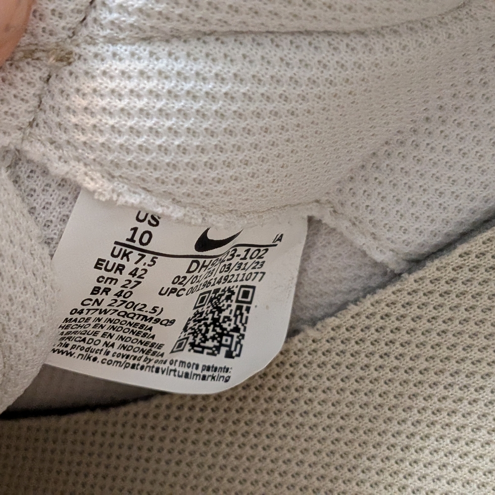 Nike Waffle Debut "Sanddrift/Black/White" Women's Shoe - Picture 11 of 12